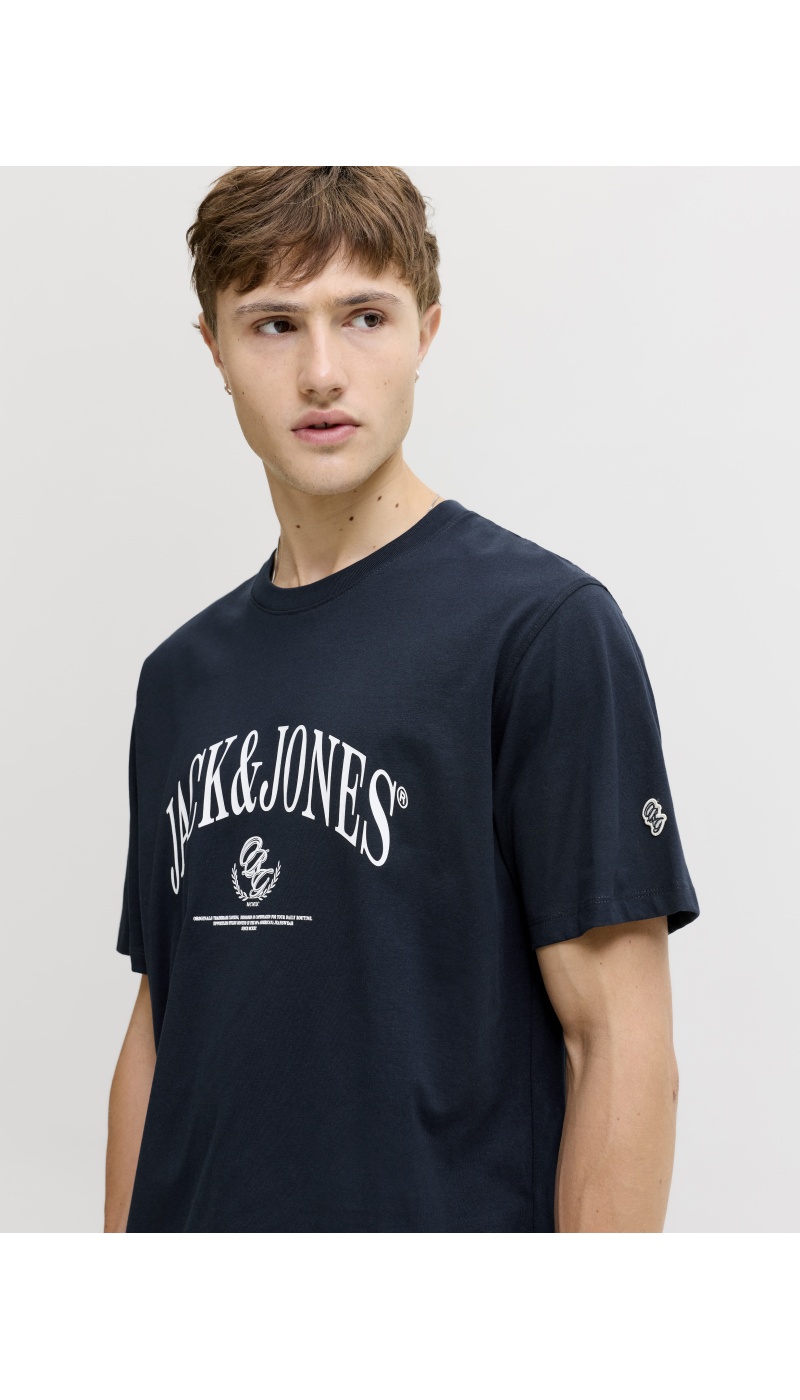 T-Shirt Logo Sky Captain JORFREDERIKSBERG Jack&Jones - 2 | TOPOS